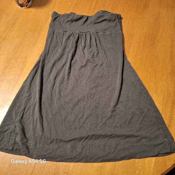 Olive Green Strapless Dress with Beading Detail forever 21 size small - Picture 3 of 3